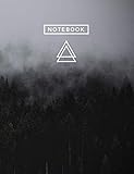 Aesthetic Art Journaling: Light Weight Mountain Hiking Composition Book | 150 Dotted Bullet/Dot Grid by Writing Aesthetics