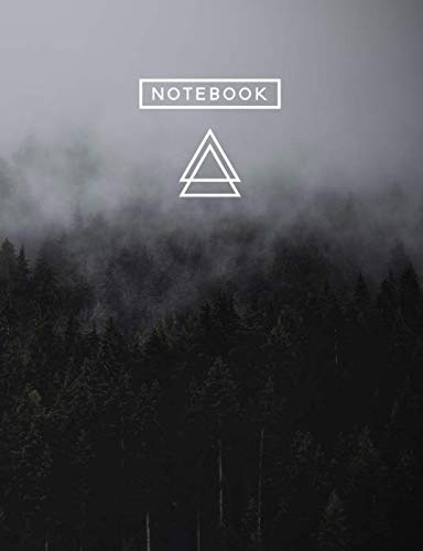 Aesthetic Art Journaling: Light Weight Mountain Hiking Composition Book | 150 Dotted Bullet/Dot Grid by Writing Aesthetics