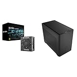 EVGA Supernova 750 GM, 80 Plus Gold 750W, Fully Modular, ECO Mode & Cooler Master NR200 SFF Small Form Factor Mini-ITX Case with Vented Panel, Triple-Slot GPU