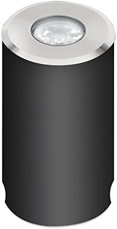Enlite M-LITE 1W Recessed LED Stainless Steel Marker Light 240V IP67 3000K Warm White For Interior & Exterior Use, DOB No Driver required