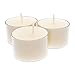 CandleNScent 8Hr Paraffin Free Tea Light Candles in Clear Acrylic Cup - Set of 30 8 Hour Extended Burn Time tealights