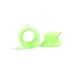 Ruifan Ultra Thin Silicone Ear Skin Flexible Flesh Tunnel Expander Stretching Gauge Earlets Plug Set Mix Color Gauges Kit 00G - 9 Pairs