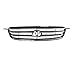 CarPartsDepot, Front Plastic Grille Grill Assembly New Chrome Frame Cross Bar Grid, 400-44282 TO1200244 5310002020??