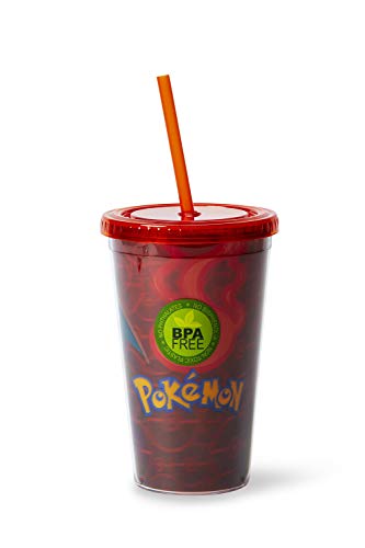 Pokemon Charizard Carnival Cup with Lenticular 3D Design 18 oz