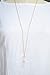 Daisy Natural Ivory Real Flowers Transparent Glass Bottle Pendant 18k Gold Plated Chain Necklace for Women Handmade