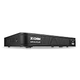 ZOSI 8 Channel 720P 1080N HD-TVI Security DVR Recorder HD Hybrid Capability 4-in-1(Analog/AHD/TVI/CVI) Surveillance System