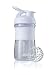 BlenderBottle SportMixer Tritan Grip Shaker Bottle, Clear/White, 20-Ounce primary