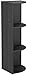 IRIS USA 3-Tier Corner Curved Shelf Organizer, Black