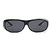 AEVOGUE Polarized Sunglasses Mens Over-The-Glass Unisex Prescription Safety Glasses AE0509 (Matte Black, 65)