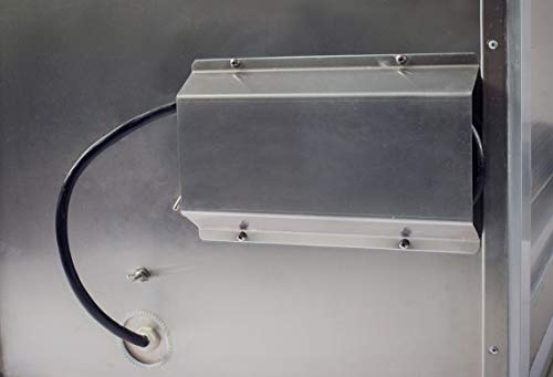 Chef's Exclusive CE802 Heater Proofer Holding Cabinet Insulated Solid Door 1500 Watts Commercial Full Size Holds (35) 18in x 26in Sheet Pans Forced Air With Casters For Mobile Use, 22.8in Wide - Thumbnail 6