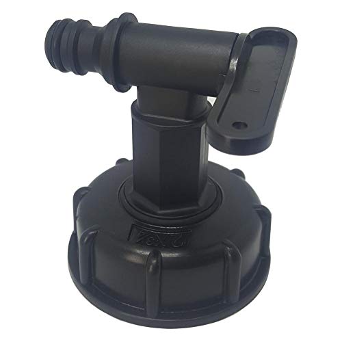 IBC Tank Tap Adapter Connector Replacement Garden Hose Faucet Connector Valve Fitting Parts Water Tank Hose