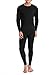 David Archy Men’s Ultra Soft Winter Warm Base Layer Top & Bottom Fleece Lined Thermal Set Long Johnthumb 2