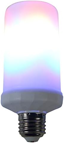 Flame Light Outdoor Solar Light led Flame Bulb Light Intelligent Induction Bulb Garden Outdoor, 3
