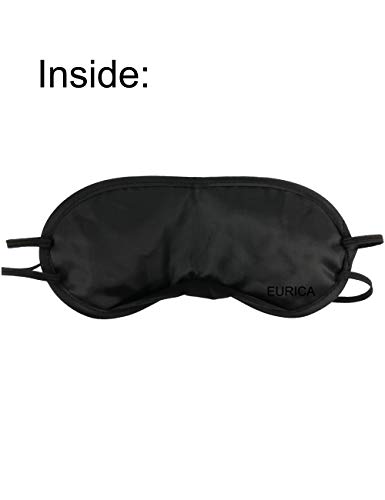 Eye Mask Sleep Masks Sleeping Mask Blindfold Eye Cover Team Building Games Party with Nose Pad and Adjustable Strap for Women Men Kids 4 Layers Black Pack of 30 - Thumbnail 2