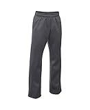 Under Armour Boys' Storm Armour Fleece Big Logo Pants, Carbon Heather (091), Youth Large