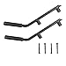 Opar Rear Black Hard Mount Solid Steel Grab Handle for 2007 - 2016 Jeep Wrangler JK 4 Doors - Pair (Black)