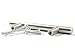 (25 Pack) TrueKnob 3.75 inch Solid Stainless Steel Cabinet Pull Hardware | Brushed Satin Nickel Finish | 3 3/4