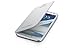 Samsung Galaxy Note 2 Flip Cover Case (Marble White)