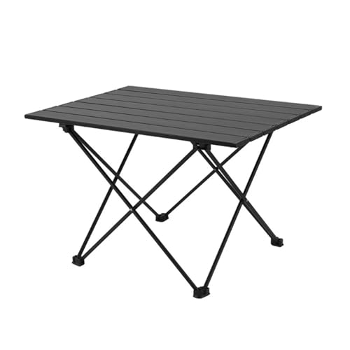 BIVZWKYLR Picnic Folding Table Folding Table Fit for Camping Outdoor Aluminum Desktop with Carry Bag Lightweight Table Fit for Hiking Picnic Climbing Travelling Convenient(Samll)