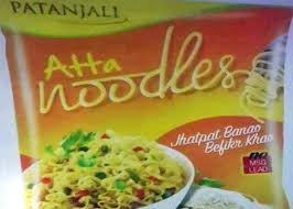 Patanjali Instant Atta (Wheat Flour) Noodles, 12 X 70 gms each (840 gms)