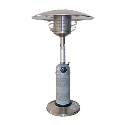 Garden Glow 2100W Electric Outdoor Table Top Patio Heater Rattan Effect