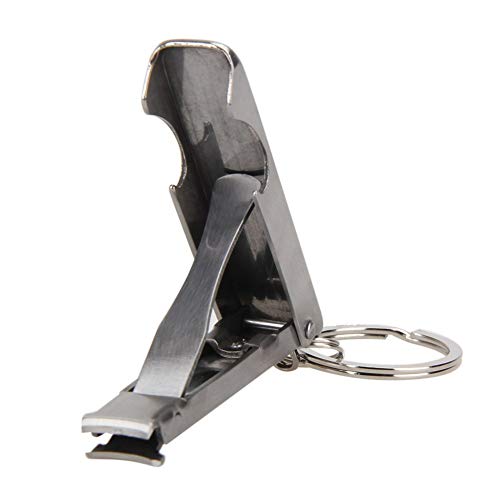 image for JULUJ Stainless Steel Ultra-Thin Foldable Hand Toe Nail Clippers Cutte