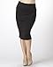 Women’s Knee Length Pencil Skirt – High Waisted Midi – Office Wear – Stretchy – Plus and Regular Size – Made in USA