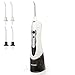 PECHAM Water Dental Flosser Professional Cordless Oral Irrigator - 3-Mode USB Rechargeable IPX7 Waterproof High Capacity Water Tank with 4 Jet Tips for Home and Travel (Black)
