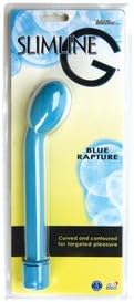 Bundle Slimline G Spot-Blue and 2 pack of Pink Silicone Lubricant 3.3 oz
