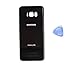(md0410) Galaxy S8 PLUS OEM Midnight Black Rear Back Glass Lens Grey Battery Door Housing Cover + Adhesive Replacement For G955 G955F G955A G955V G955P G955T with opening tool