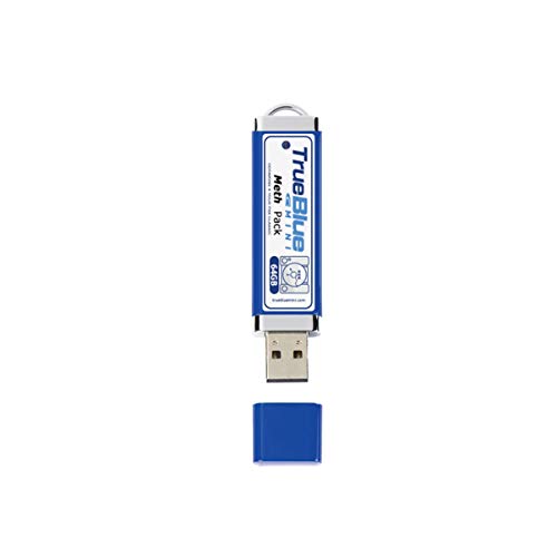 The perseids True Blue Mini Meth Pack USB Flash Drives 64GB Game Memory Stick with 4-Port Hub for Pl - //coolthings.us