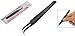 Uxcell a09102100ux0109 Curved Tweezers Jewelers Craft Hobby Beading Hand Tool