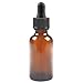 12 Pack,1oz 1 oz,Amber Glass Bottle Bottles with Black cap and Glass Droppers.Using for Essential Oils,Lab Chemicals,Colognes,Perfumes & Other Liquids.FREE 12 Chalk Labels