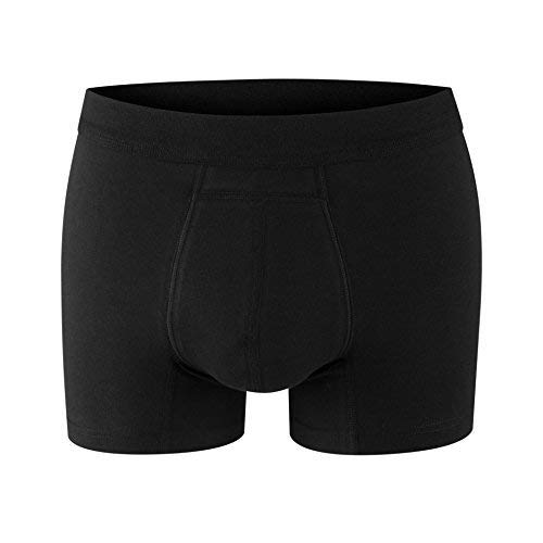 PROTECHDRY Washable Urinary Incontinence Cotton Boxer Brief Underwear for Men with Front