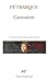 Canzoniere : Rerum vulgarium frangmenta by 