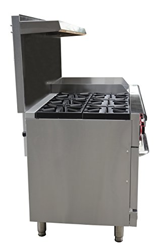 2 Commercial+Burner+Griddle+Broiler+Bottom