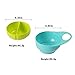Brother Max Baby Feeding Bowl with Lid and Spoon Set,BPA Free (4m) (Blue/Green)