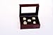 HASTTHOU Dallas Cowboys Supper Bowl Championship Rings Display Box Full Set Replica (Yellow)