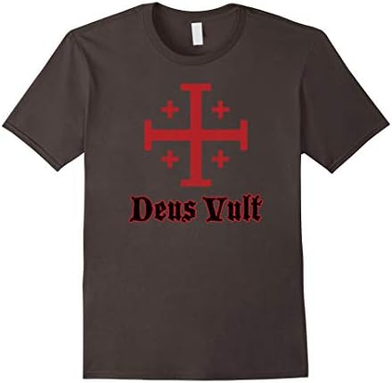 Deus Vult Crusader Shield Cross shirt