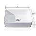 Decor Star CB-013 Bathroom Porcelain Ceramic Vessel Vanity Sink Art Basin