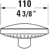 Duravit UV0650016010 Universal Shower Head Chrome EasyClean 3 Spray view 8