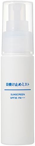 Nmark Muji Sunscreen Mist SPF35 PA+++ 50ml (Green Tea Set)