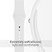 for Xiaomi Amazfit Bip Band, Lamshaw Sport Silicone Replacement Strap for Xiaomi Huami Amazfit Bip Younth Watch (Pure White)