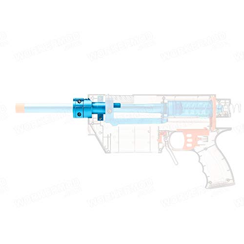 WORKER Short Darts Upgrade Kit Connector for Prophecy/Nerf Retaliator Color Blue