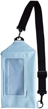 防水コサッシュ Water Proof Sacosh Ip66で防水 防塵 防水バッグ ショルダー アウトドア マリンスポーツ パスポート 防水コサッシュ ライトブルー オウルテック アウトドア Amazon