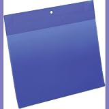 Durable Neodym Magnetic Document Holder A4 Landscape Dark Blue Pack of 10 view 4