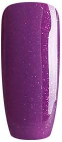 Bluesky Gel Nail Polish, Plum Shine A003, Dark, Glitter, Plum, Purple, Long Lasting, Chip Resistant, 10 ml (Requires Curing Under UV LED Lamp) - Image 3