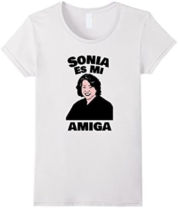 Womens Sonia Sotomayor Supreme Court Funny Latina Law T-Shirt XL White