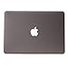 HDE Plastic Hard Shell Case for MacBook Air 13 Inch (Models: A1369/A1466), Gray