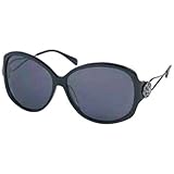 Guess Women's Gradient GU7113-BLK-35 Black Round Sunglasses